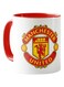 Piece Printed Manchester United FC Mug White &amp; Red