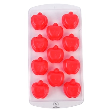 PP 11 Section Apple Shape Ice Cube Tray