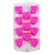 PP and TPR 11 Section Heart Shape Ice Cube Tray