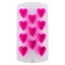 PP and TPR 11 Section Heart Shape Ice Cube Tray
