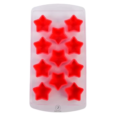 PP and TPR 11 Section Star Shape Ice Cube Tray