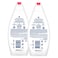 Dove Reviving Pomegranate And Hibiscus Tea Body Wash 500ml Pack of 2