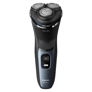 Philips 3000 Series Wet and Dry Electric Shaver S3144/03, Deep Blue