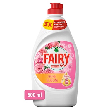 Fairy Liquid Dishwash Liquid Rose Bloom 600ml