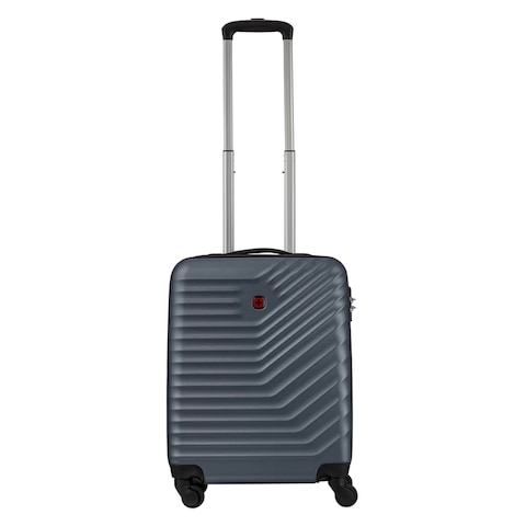 Wenger Trayn 4 Wheel Luggage Hard Trolley Set Navy Blue 3 PCS