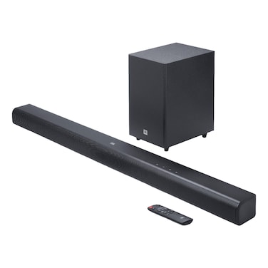JBL 3.1 Channel Cinema Bluetooth Soundbar With Subwoofer And Remote SB550 Black
