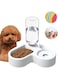 Pet Feeder and Waterer Set, 2 in 1 Automatic Feeder for Dogs and Cats, Small, Automatic Feeder and Waterer for Dogs, Cats, Pets