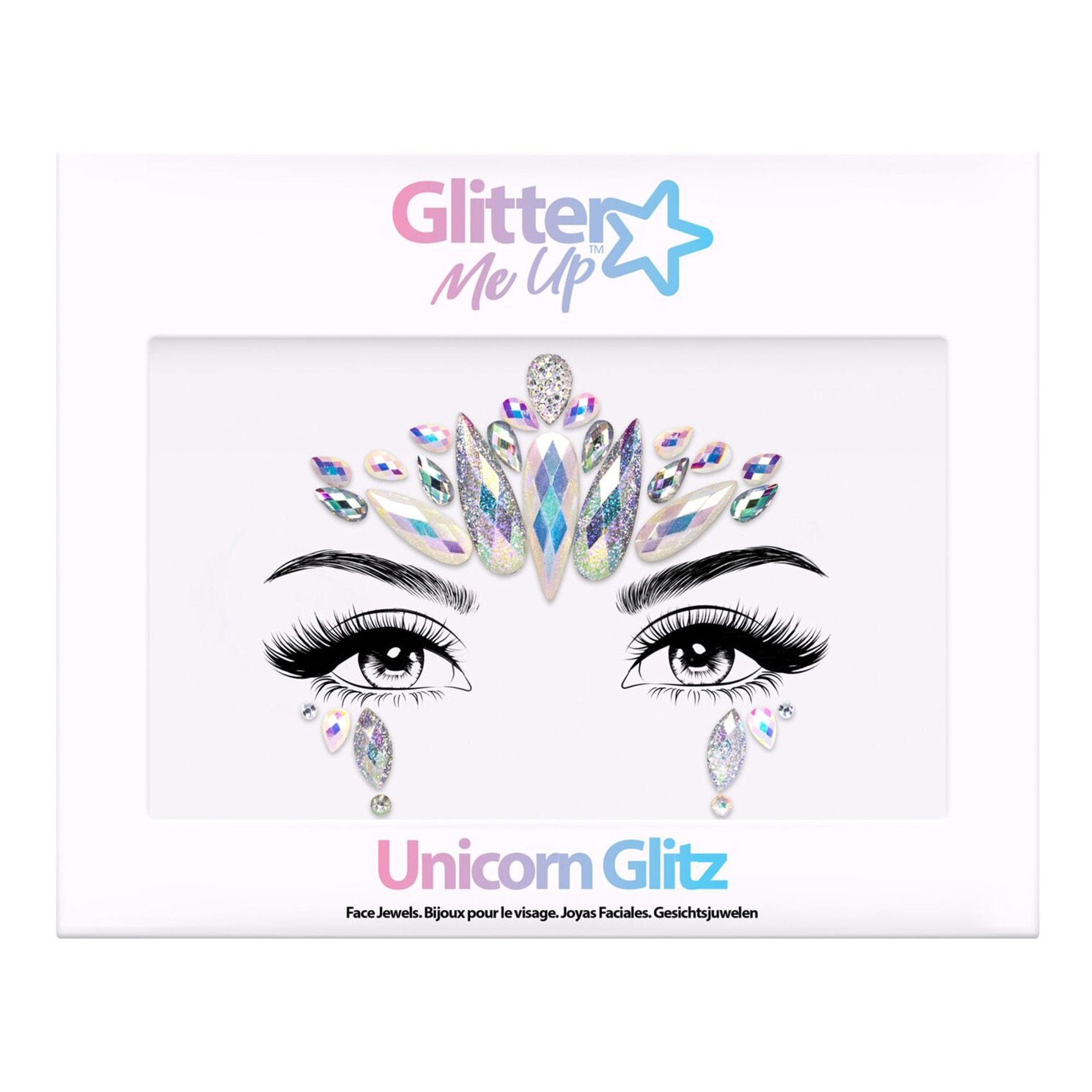 Buy Glitter Me Up Unicorn Glitz Face Jewels Online | Carrefour UAE