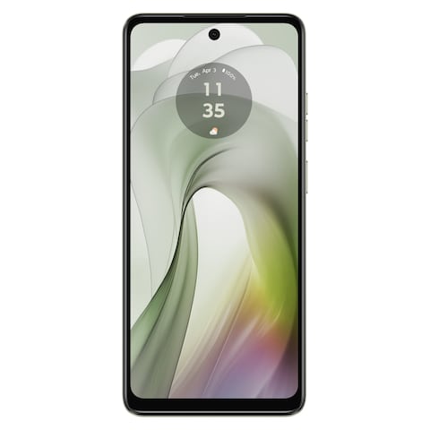 موتورولا موتو إي 14 هاتف ذكي ثنائي الشريحة 2 غيغابايت RAM 64 غيغابايت 4G - أخضر باهت