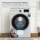 Beko, 9 kg Front Load Washing Machine, 1400 RPM, 15 Programmes,Quick wash, SteamTherapy,10 Years Warranty on ProSmart Inverter Motor, WTV9314XW(White)