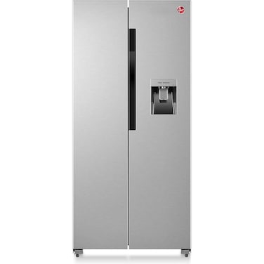 Hoover Side By Side Door Refrigerator HSB-K532WS Inox 532L