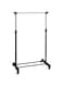 ARTC Clothes Hanger, Cloth Rack, Adjustable Stainless Steel Hanger With Wheels, Single, Double, Three Layer Cloth Rack For Indoor And Outdoor (Single Pole Hanger)