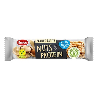 Emco Nuts And Protein Bar Peanut Butter 40g