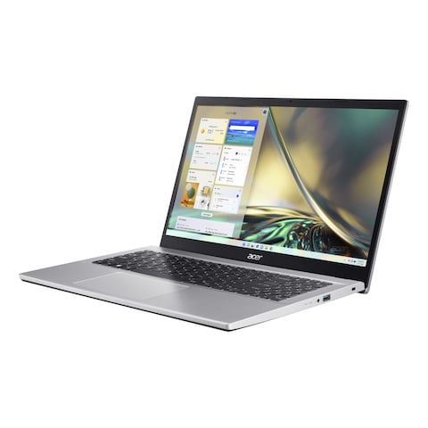 Acer Aspire 3 A315-59-566E Laptop With 15.6-Inch Display Core i5 Processor 8GB RAM 512GB SSD Intel Iris Xe Graphic Card NX.K6SEM.004 Pure Silver