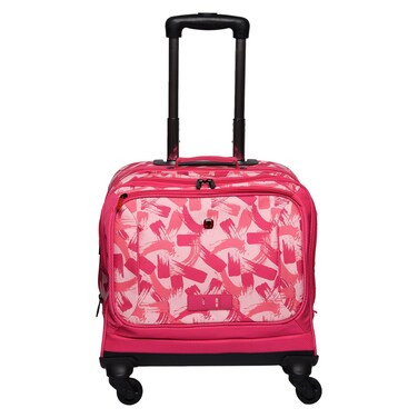 Wenger Quadro 4 Wheeled Trolley Pink 15.6inch