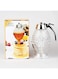 Honey Dispenser Acrylic Syrup Dispenser Container Squeeze Bottle Honey Jar Juice Dispenser Honey Bee Drip Bottle