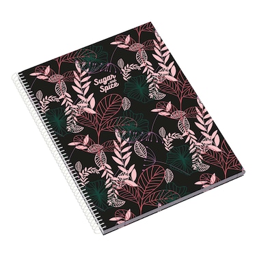 أمبار دفتر ملاحظات مربع  بطعبة شوغر أند سبايس  24 صفحة ، مقاس A5