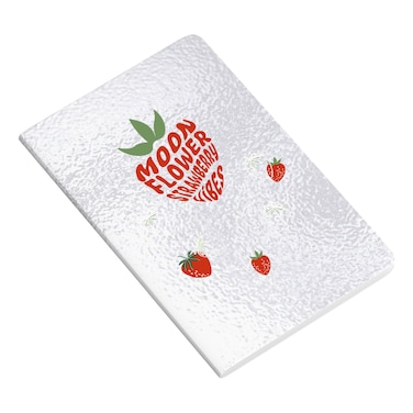 أمبار مون دفتر ملاحظات للتمرين للمراهقين  بغلاف من البولي بروبيلين كبير الحجم ، 24 صفحة ، مقاس A4