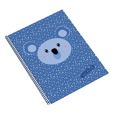 أمبار سكول تايم دفتر ملاحظات ذو سلك حلزوني للأولاد، كبير الحجم، 24 صفحة، مقاس A4