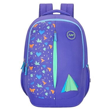 Skybags Klan School Backpack 09 Purple