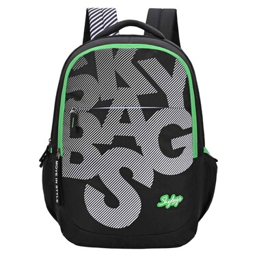 Skybags Klan Plus School Backpack 01 Black