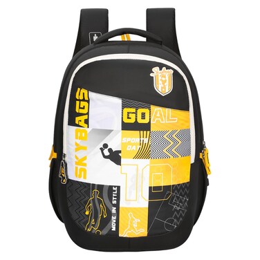 Skybags Klan Pro School Backpack 01 Black