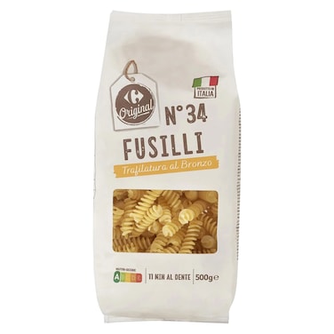 Carrefour Original Number 34 Fusilli Pasta 500g