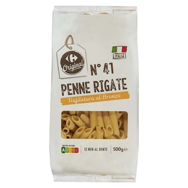 Carrefour Original Number 41 Penne Rigate Pasta 500g
