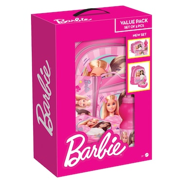 Barbie Printed 5-in-1 Backpack Set 16inch