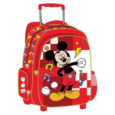 Mickey Mouse Printed Trolley Bag 16inch