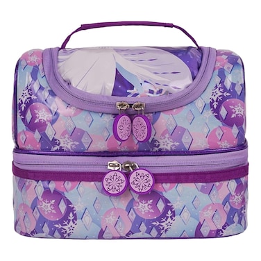 ديزني فروزن حقيبة غداء بطبعة ""إير"" ذات قسمين