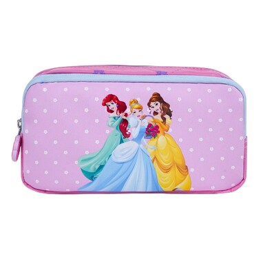 Disney Princess Love Printed 2 Compartment Pencil Case