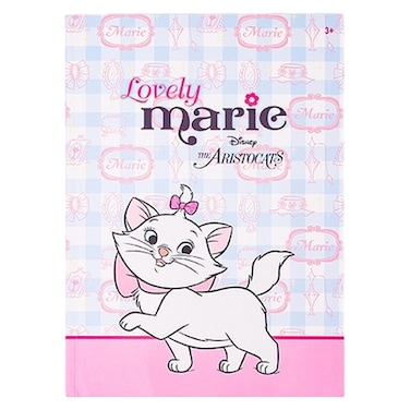 Disney Marie Lovely Printed English Notebook A4