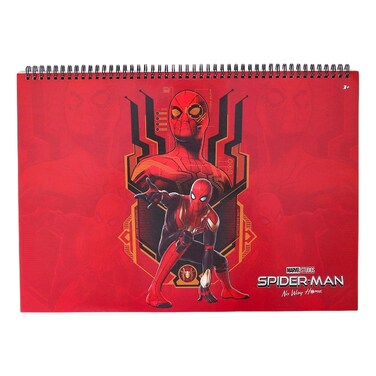 مارفل سبايدرمان دفتر رسم بطبعة سوبرهيرو مقاس A3