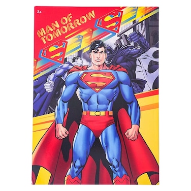 Warner Bros. Superman Man of Tomorrow Printed Arabic Notebook A4