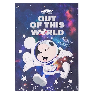 Disney Mickey Mouse Out of This World Printed Arabic Notebook A4