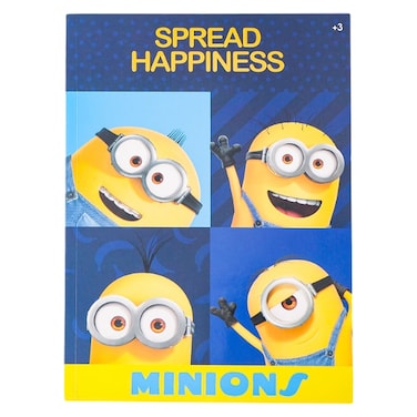 يونيفرسال دفتر إنجليزي بطبعة مينيونتاستيك مقاس A4