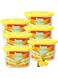 Homarket Lavender Moisture Absorber Lavender Mold-proof Deodorizing Desiccant Household Dehumidifier Boxes (yellow 6pcs)