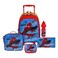 Marvel Spiderman Wall Crawler V1 Printed 5-in-1 Trolley School Set 16inch