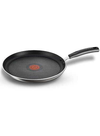 TEFAL Tawa Pan   G6 Delicia 26 cm Tawa Pan   Non-Stick Frying Pan   Black Frypan   Aluminium   2 Years Warranty   B4688685