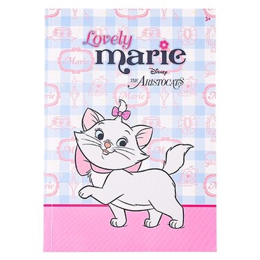 ديزني ماري دفتر باللغة الإنجليزية بطبعة ""لوفلي"" مقاس A5