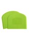 Soft Cake Cream Scraper Dough Cutter Tool Green 12x9.5x0.2cm