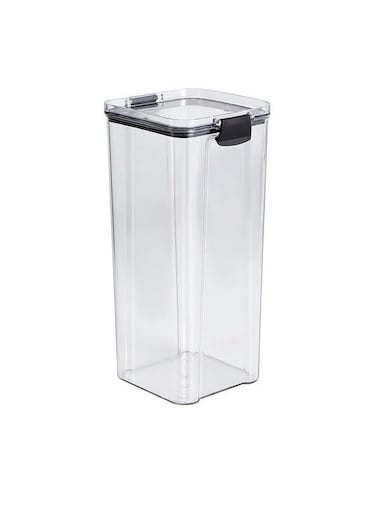 Airtight Food Storage with Lid, Double Sealed Thick storage Jar, Leak Proof, Easy to Clean, BPA Free, Kitchen and Other Storage, 1800ML