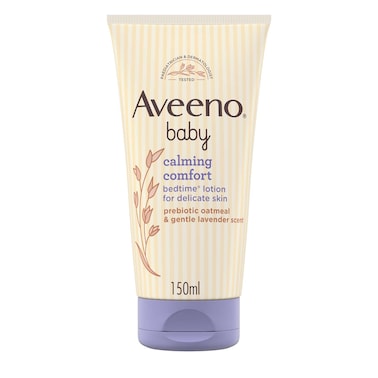 Aveeno Baby Calming Comfort Bedtime Lotion Non-Greasy Formula 150ml