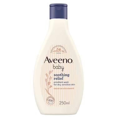 Aveeno Baby Soothing Relief Emollient Wash, dry and sensitive skin 250ml