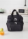 Large Leakproof Reusable Insulated Lunch Bag for Women Men Double Deck Lunch Tote Bag Lunch Cooler Bag with Adjustable Shoulder Strap for Office School Picnic 27 x 20 x 22 Centimeter