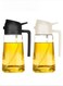 Pcs 2 in 1 Olive Oil Dispenser and Sprayer Bottle, 470ml Large Capacity Oil Spray Bottle, Food Grade Leak Proof Oil Storage Container for Cooking, Salad, Baking, Air Fryer, Outdoor Barbecue Kitchen Use