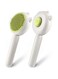xinajata Cat Brush for Shedding and Grooming Self Cleaning Slicker Brushes for Dogs and Cats Pet Hair Removal Brush with Massage Particles Cat Comb Color (Green)