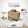Arabic Camping Tea Coffee Kits with Stove Teapot Cup Windboard Bag Sets (BROWN)