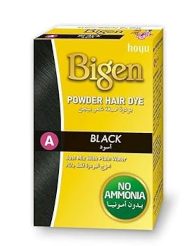 BIGEN POWDER HAIR DYE BLACK 6G